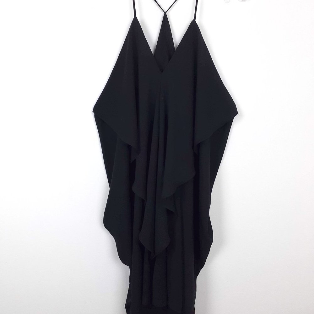 Venus black flowy cami top, lingerie, mini slip dress, coverup Witchy